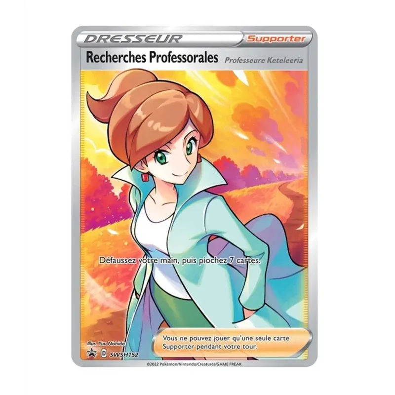 Pokemon - Épée et Bouclier Promo - Recherches Professorales (Professeure Keteleeria) SWSH152