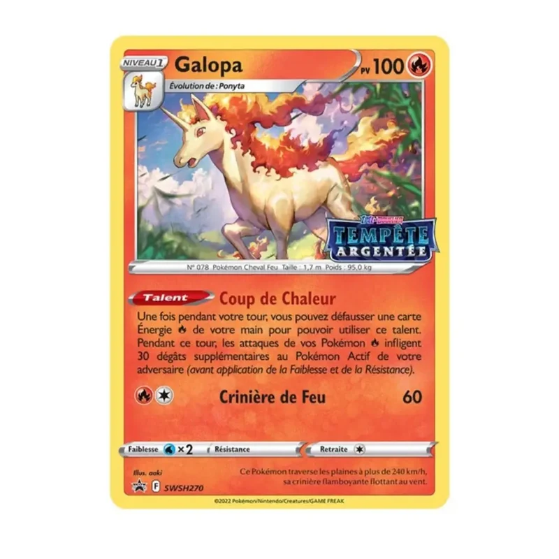 Pokemon - Épée et Bouclier Promo - Galopa SWSH270