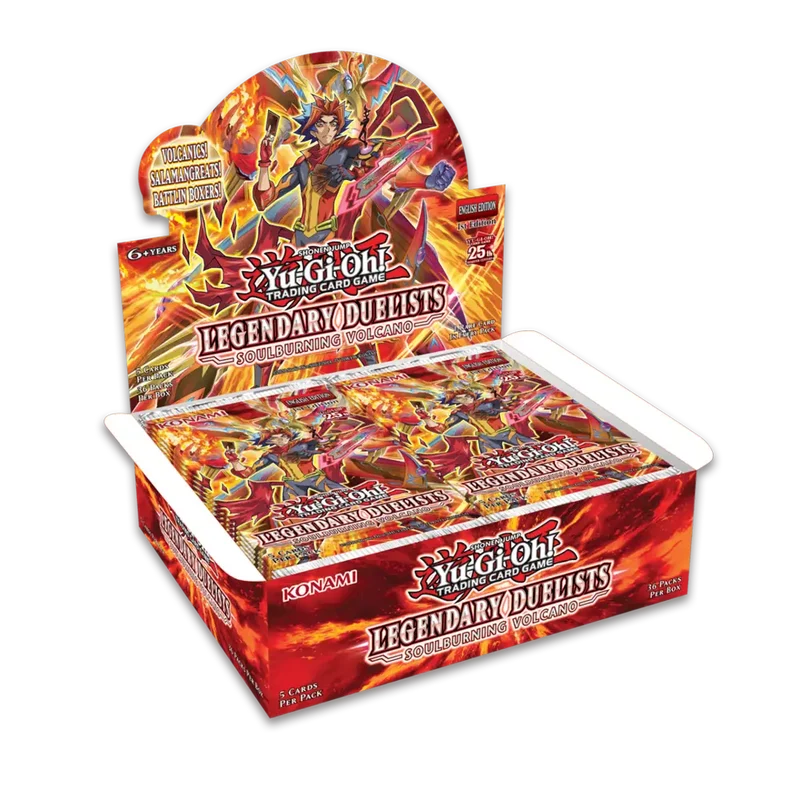Display 36 Boosters Les Duellistes Légendaires Soulburning Volcano - YU-GI-OH! FR
