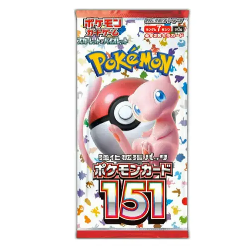 Booster Pokémon SV2A Pokémon Card 151 – Japonais
