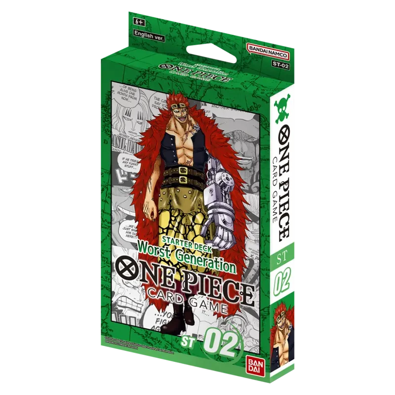 Deck - One Piece - Starter Deck: Worst Generation - ST02 - Scellé - Anglais