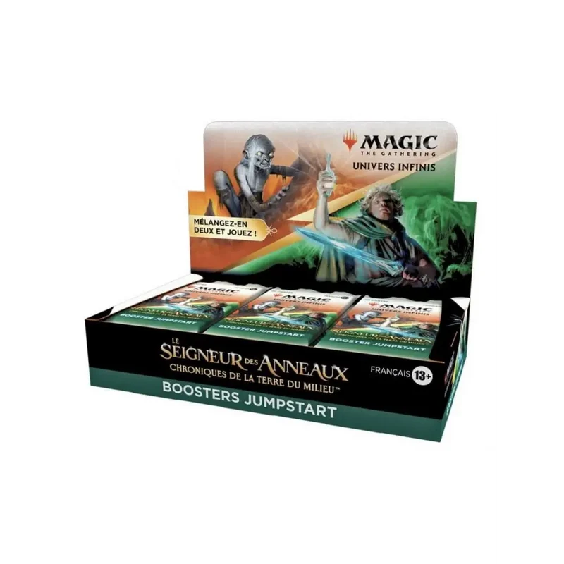 Display Magic: The Gathering – JumpStart Le Seigneur des Anneaux (18 Boosters) – Français