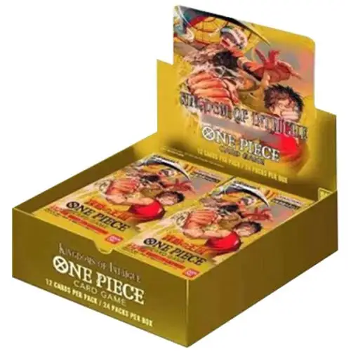 ONE PIECE - Display 24 boosters One Piece Card Game : Kingdoms of Intrigue - OP04 - Anglais