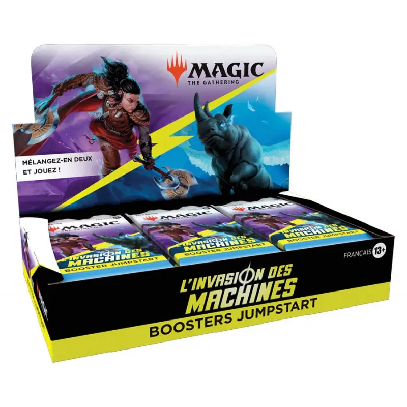 MTG - Display de 18 Boosters Jumpstart L'Invasion des Machines - FR