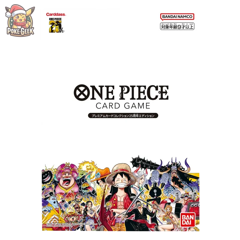 Cartes Premium One Piece 25 Ans – Édition Limitée – Japonais