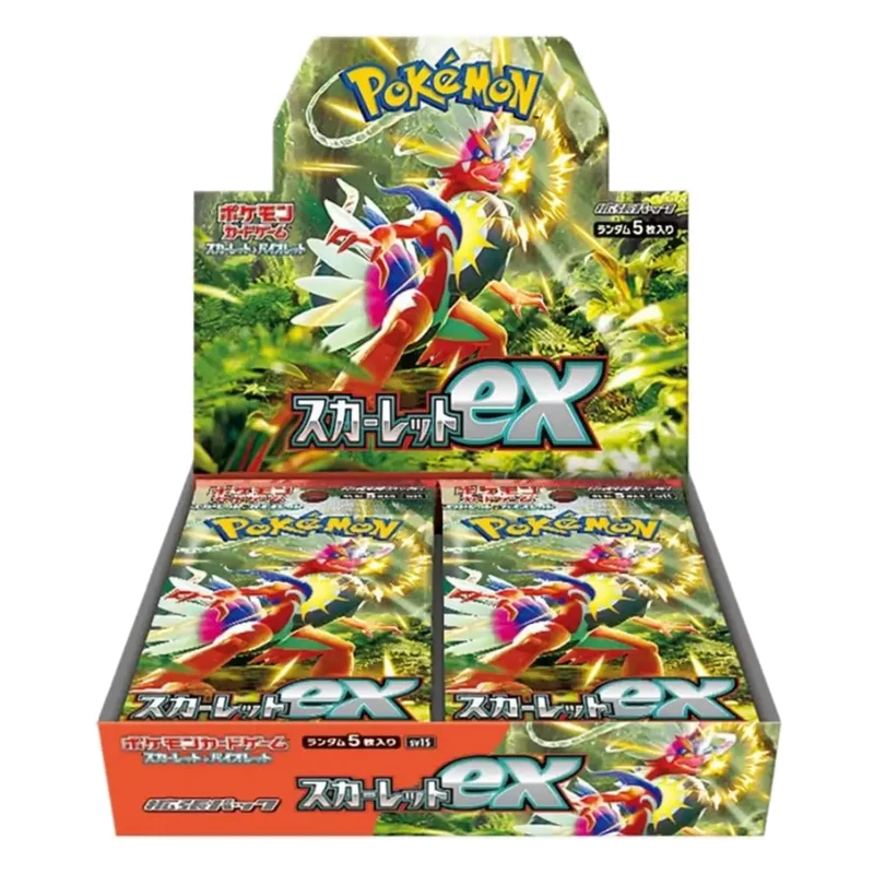 Display Pokémon SV1S Scarlet Ex – Japonais
