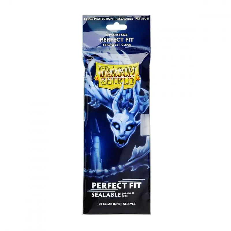 Dragon Shield - Protèges Cartes - Perfect Fit Sealable - Transparent - par 100