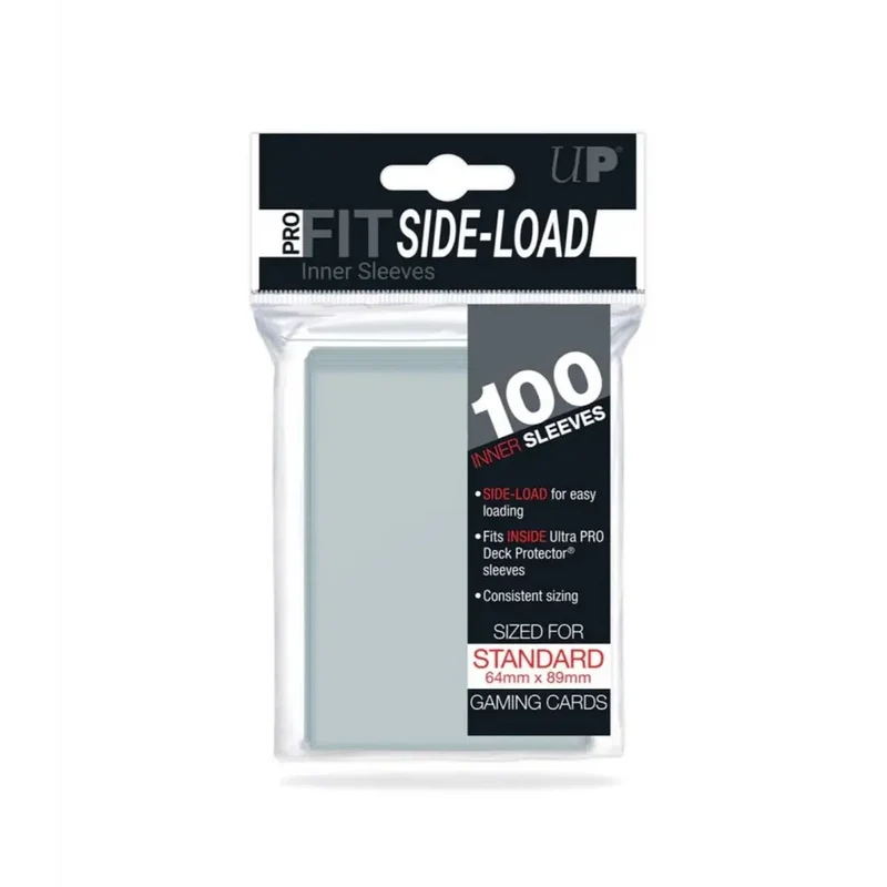 Sleeves Ultra Pro Pro Fit Side-Load Standard Transparent x100 – Protège-Cartes TCG