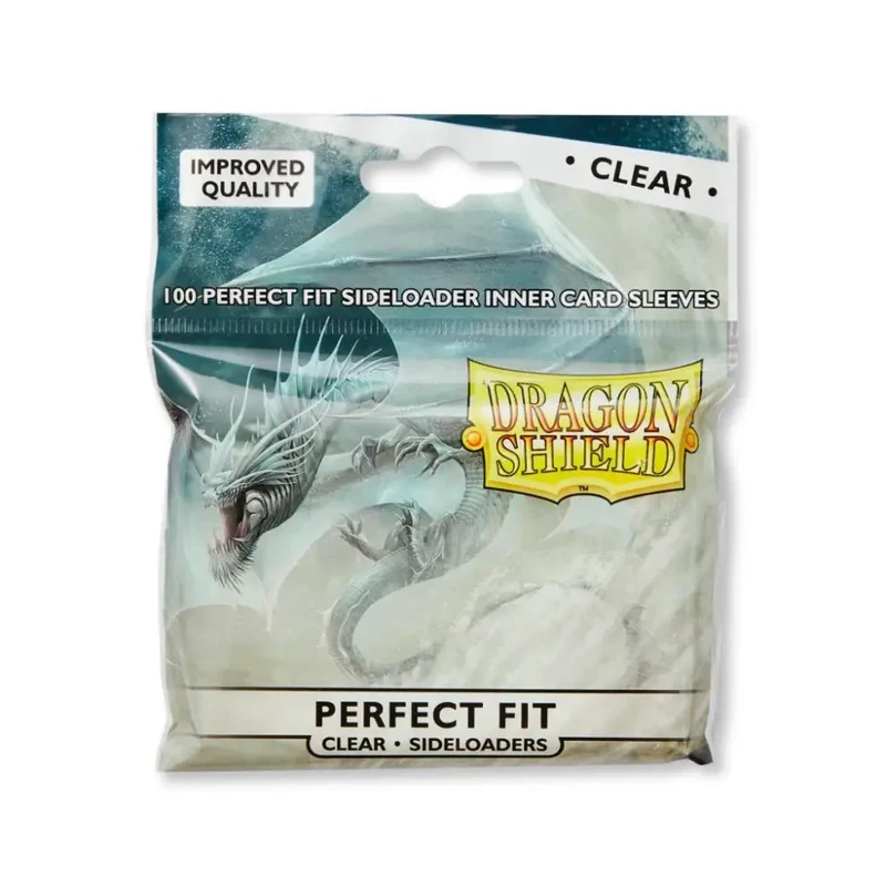 Dragon Shield Perfect Fit Sideloaders – Sleeves Transparents – Pack de 100