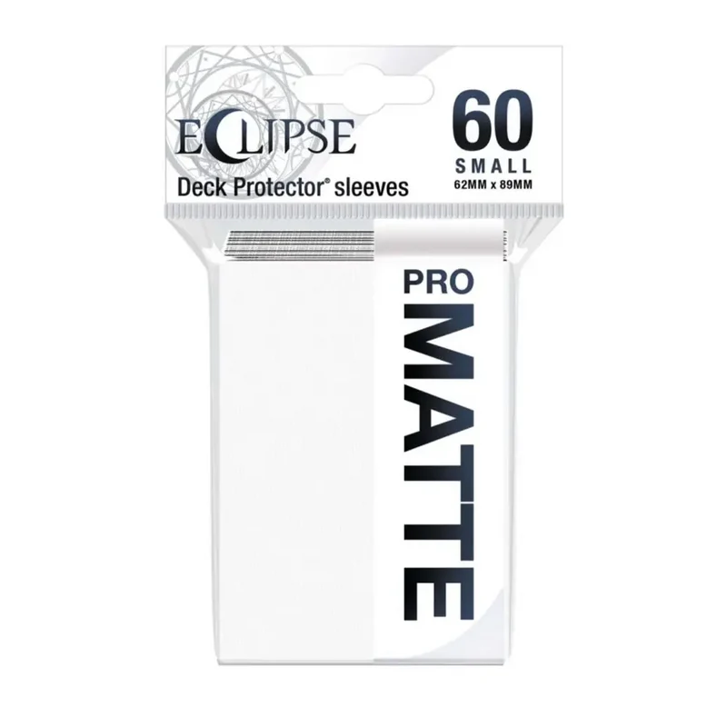 Sleeve Ultra Pro - Eclipse - Format Japonais - Blanc Pacifique Matte - par 60