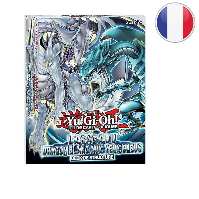 Yu-Gi-Oh! Deck de Structure : La Saga du Dragon Blanc aux Yeux Bleus - FR