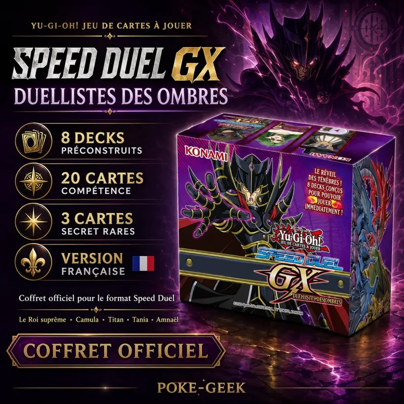 Coffret - Yu-Gi-Oh! - Speed Duel Gx : Duellistes des Ombres - Français