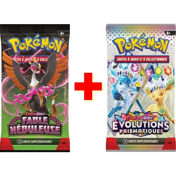 Pack : 1 Booster EV8.5 FR + 1 Booster EV6.5 FR