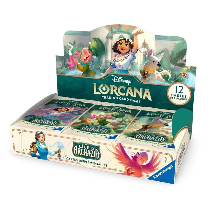 Display Disney Lorcana – Chapitre 7 : L’Île d’Archazia – Français