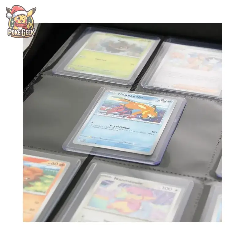 Album Phoenix Shield Binder Deluxe – 480 Cartes Pokémon | Rangement Toploader 12 Pochettes