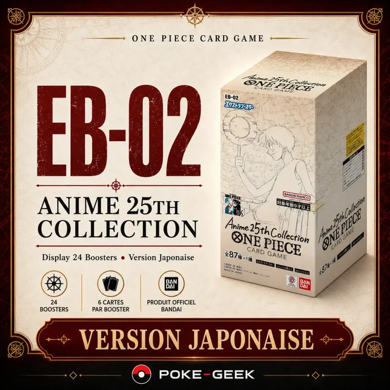Display One Piece EB-02 – Anime 25th Collection – Japonais