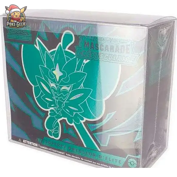 Clear Case Protection Elite Trainer Box – Lot de 6 (Phoenix Shield)