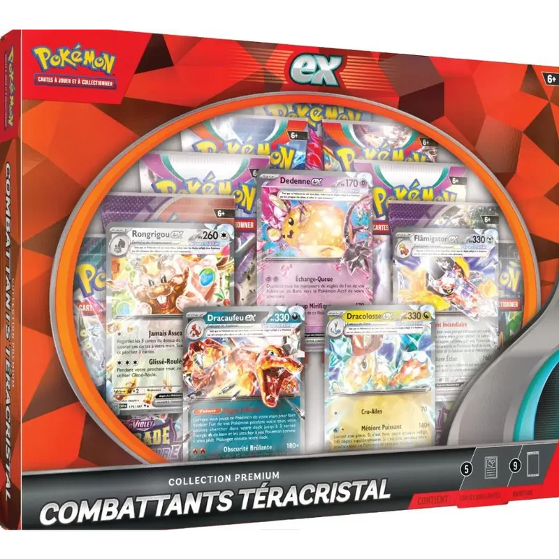 Coffret Premium Combattants Téracristal (9 Boosters) FR