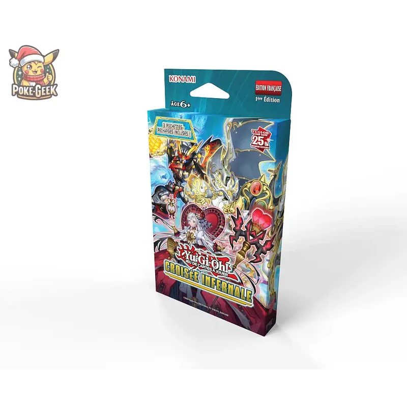 Pack 3 Boosters Yu-Gi-Oh! – Croisée Infernale – Blister Cartonné – Français