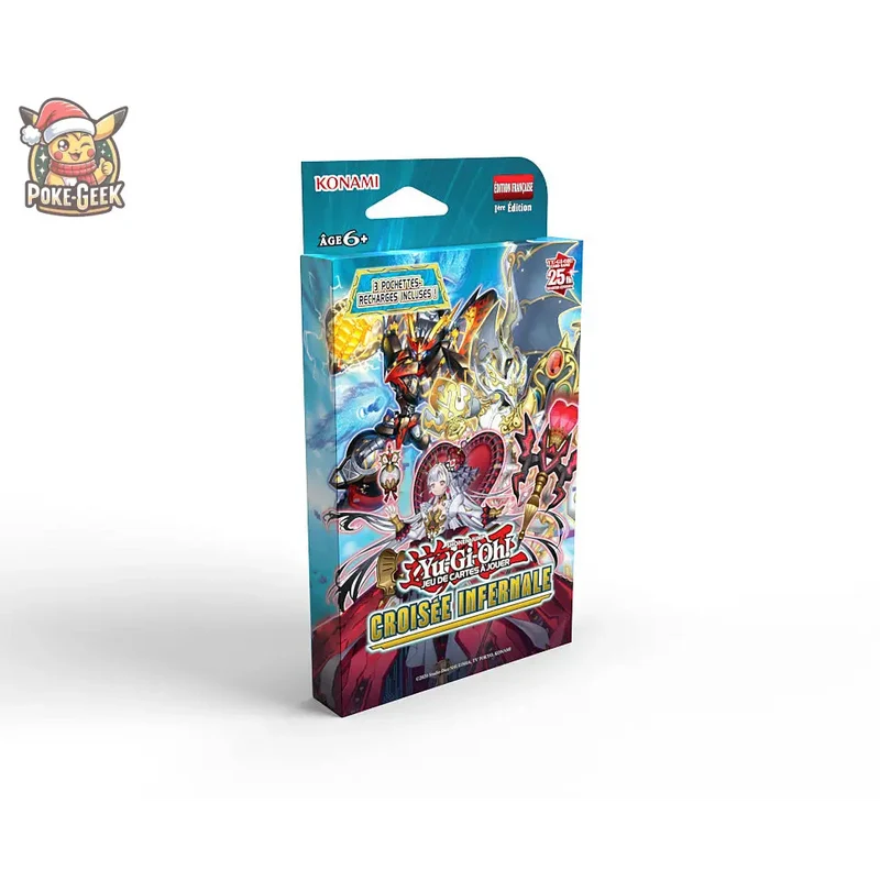 Pack 3 Boosters Yu-Gi-Oh! – Croisée Infernale – Blister Cartonné – Français