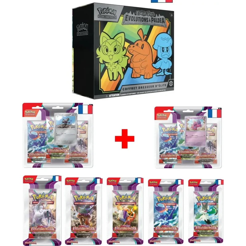Pack Collectionneur : Evolutions à Paldea EV02 FR