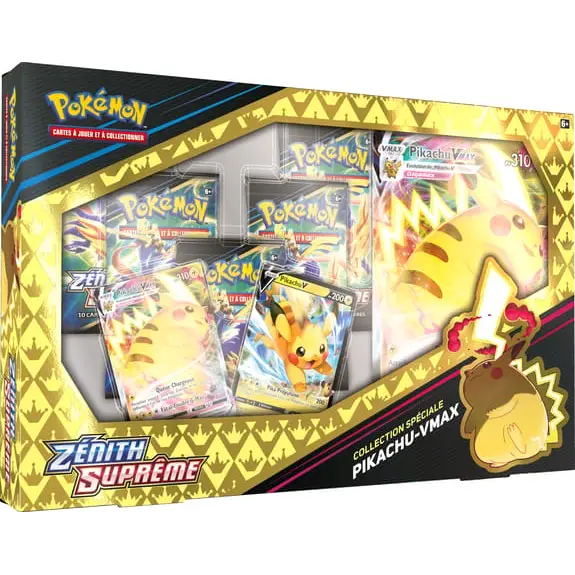 Coffret Pikachu VMAX Zénith Suprême Pokémon FR