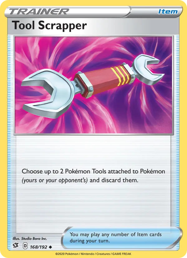 Arrache-Outil 168/192 — SWSH2 – Rebel Clash — Carte Pokémon anglaise