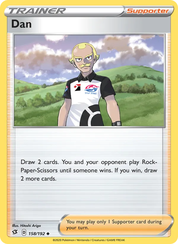 Guido 158/192 — SWSH2 – Rebel Clash — Carte Pokémon anglaise