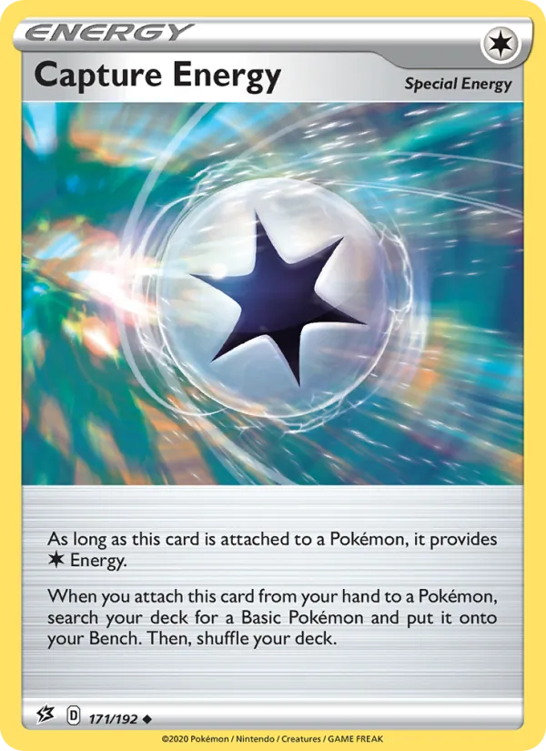 Énergie Capture 171/192 — SWSH2 – Rebel Clash — Carte Pokémon anglaise