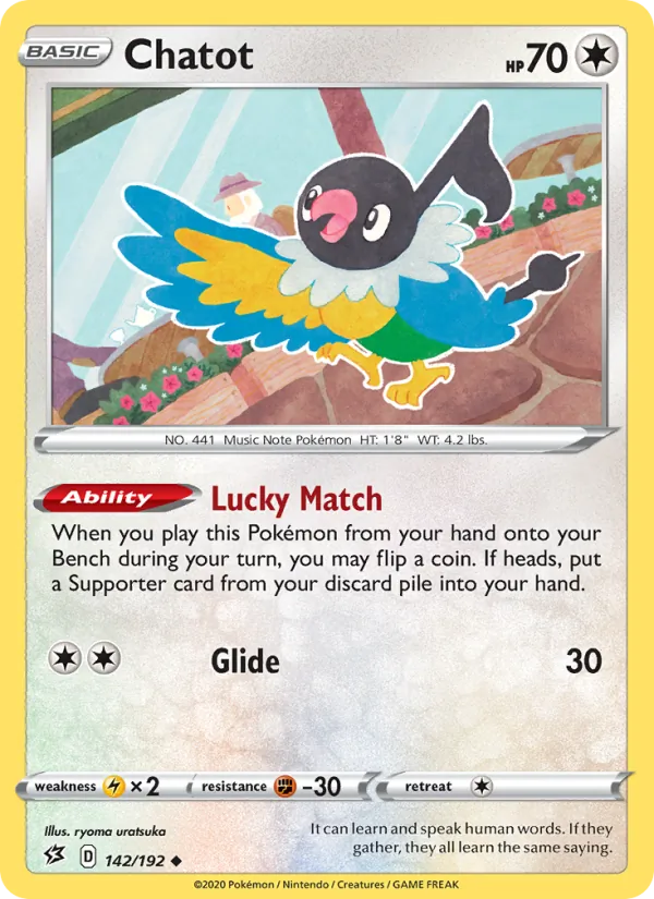 Pijako 142/192 — SWSH2 – Rebel Clash — Carte Pokémon anglaise