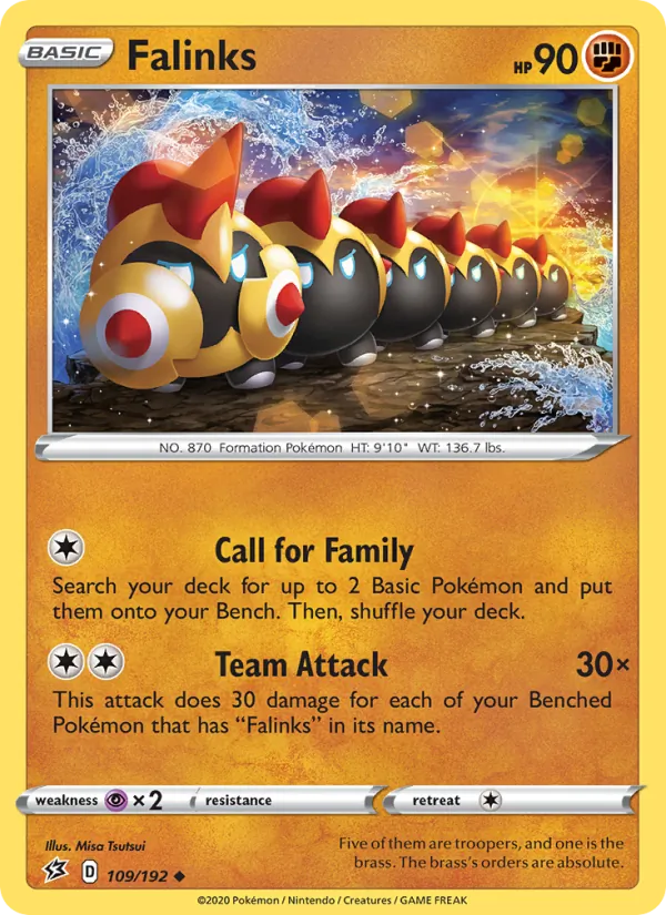 Hexadron 109/192 — SWSH2 – Rebel Clash — Carte Pokémon anglaise