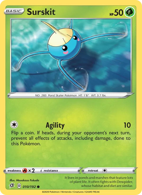Arakdo 10/192 — SWSH2 – Rebel Clash — Carte Pokémon anglaise