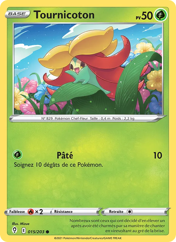 Tournicoton 15/203 — EB07 - Evolution Céleste — Carte Pokémon française
