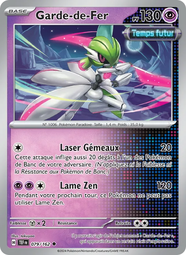 Garde-de-Fer 79/162 — EV05 – Forces Temporelles — Carte Pokémon française