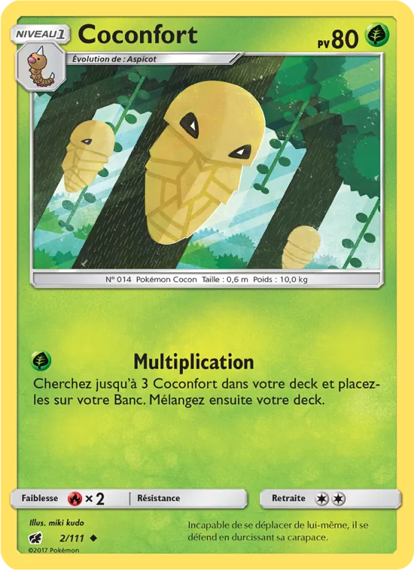 Coconfort 2/111 — SL4 – Invasion Carmin — Carte Pokémon française