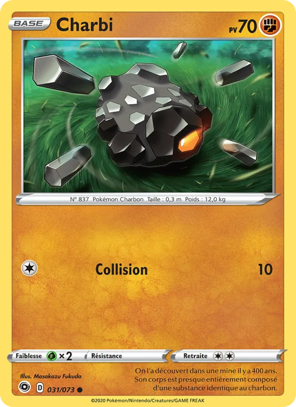 Charbi 31/73 — EB03.5 – La Voie du Maître — Carte Pokémon française
