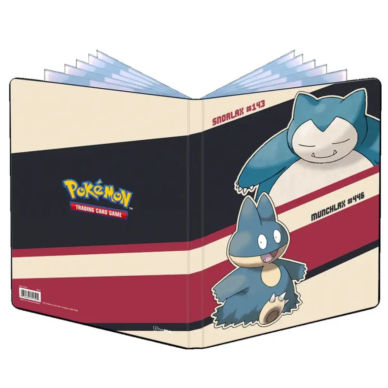 Pokemon Snorlax & Munchlax 9 Pocket Pro Binder