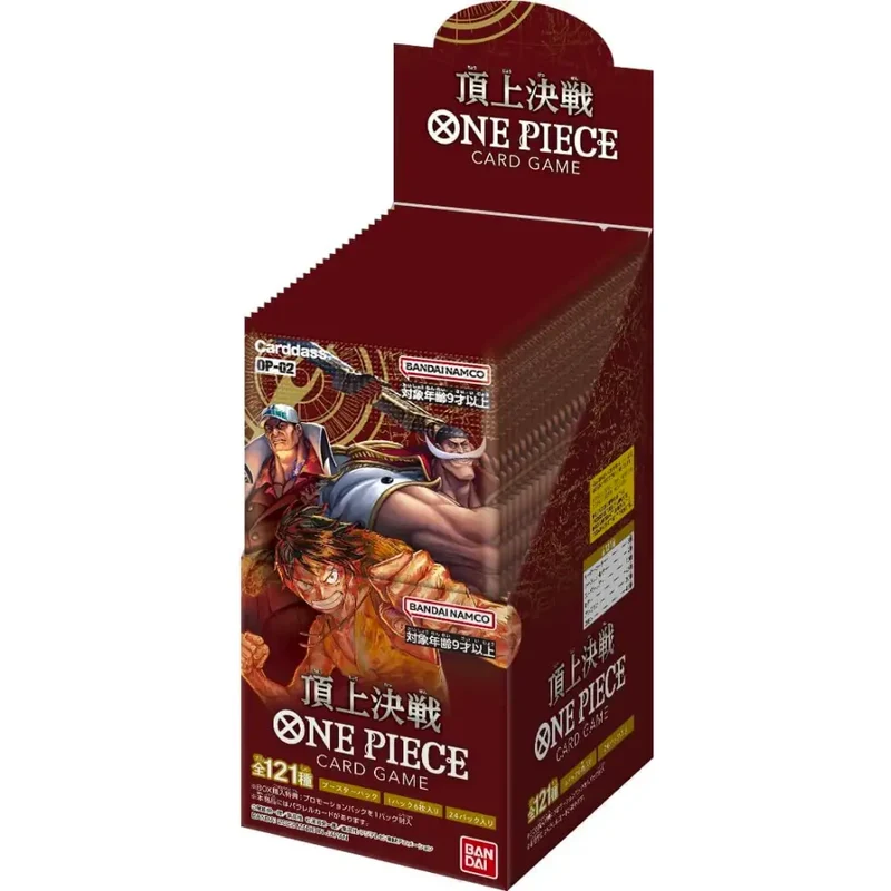 Display One Piece OP-02 Paramount War – Japonais