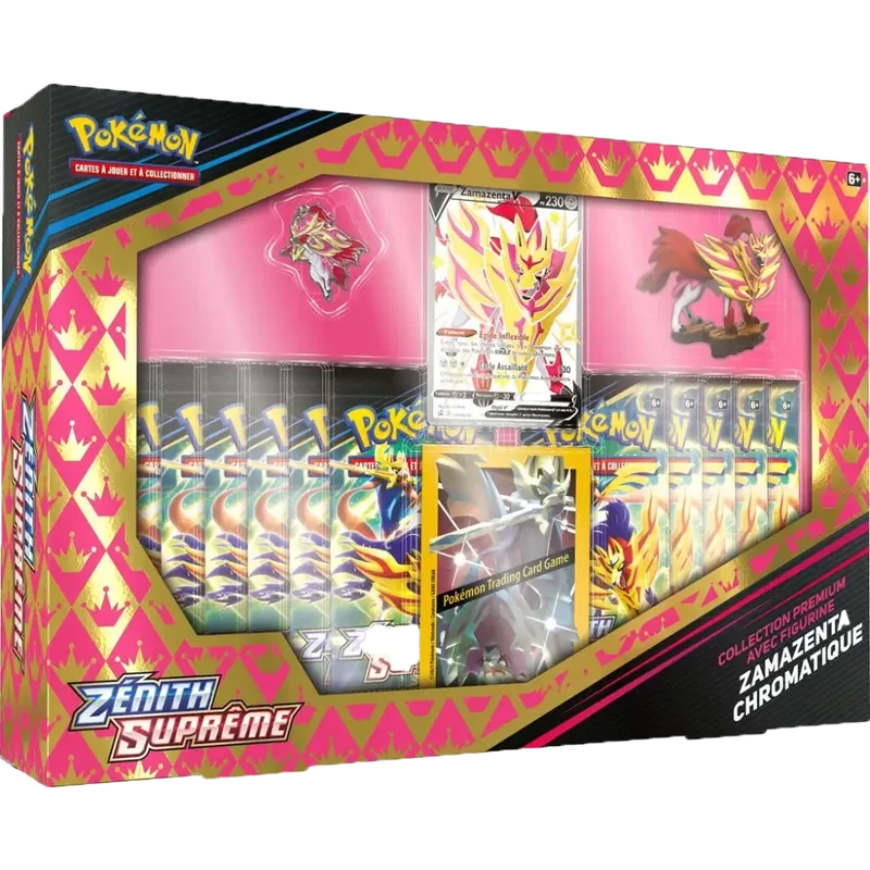 Coffret Zamazenta Chromatique Zénith Suprême Pokémon FR
