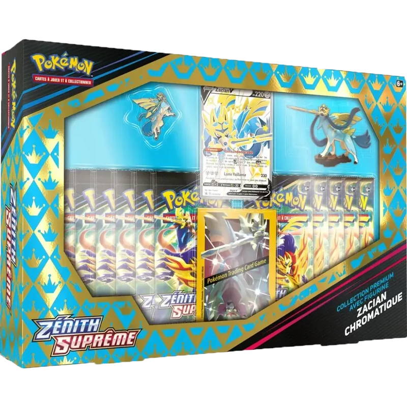 Coffret Zacian Chromatique Zénith Suprême Pokémon FR