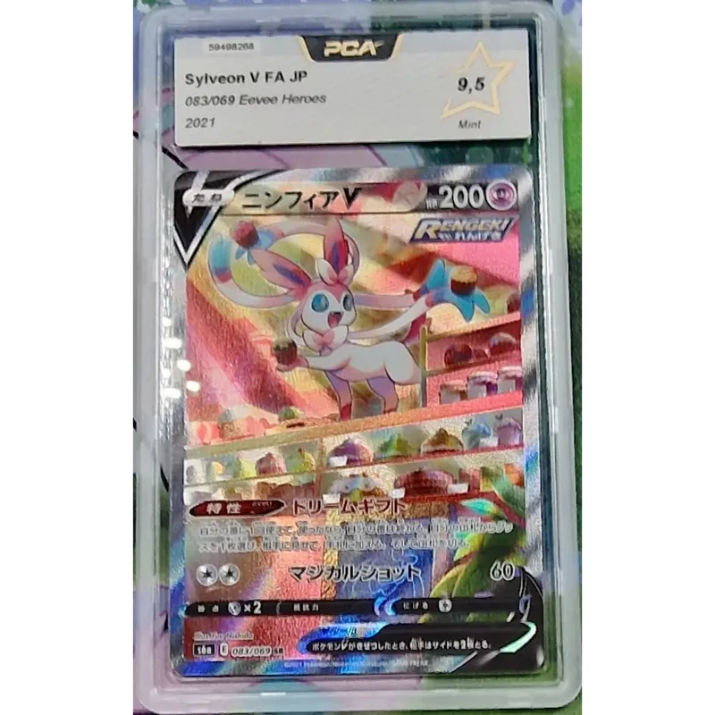 Nymphali V (083) – Eevee Heroes s6a – Japonais – Gradée PCA 9.5