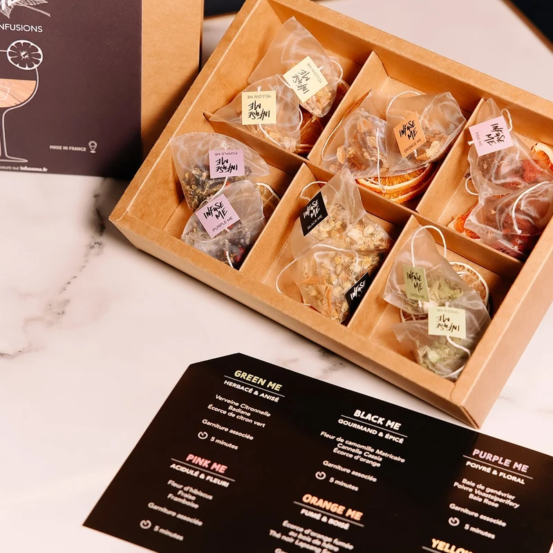 Infusions pour gin tonic