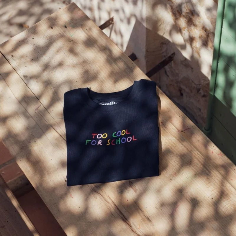 T-shirt Too Cool For School