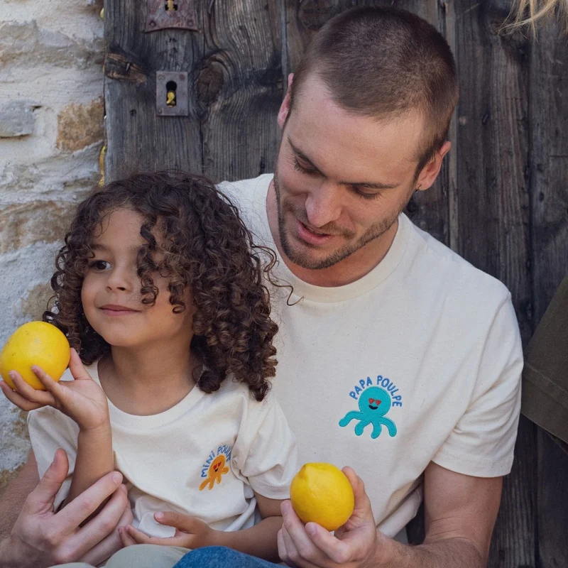 T-shirt Papa Poulpe