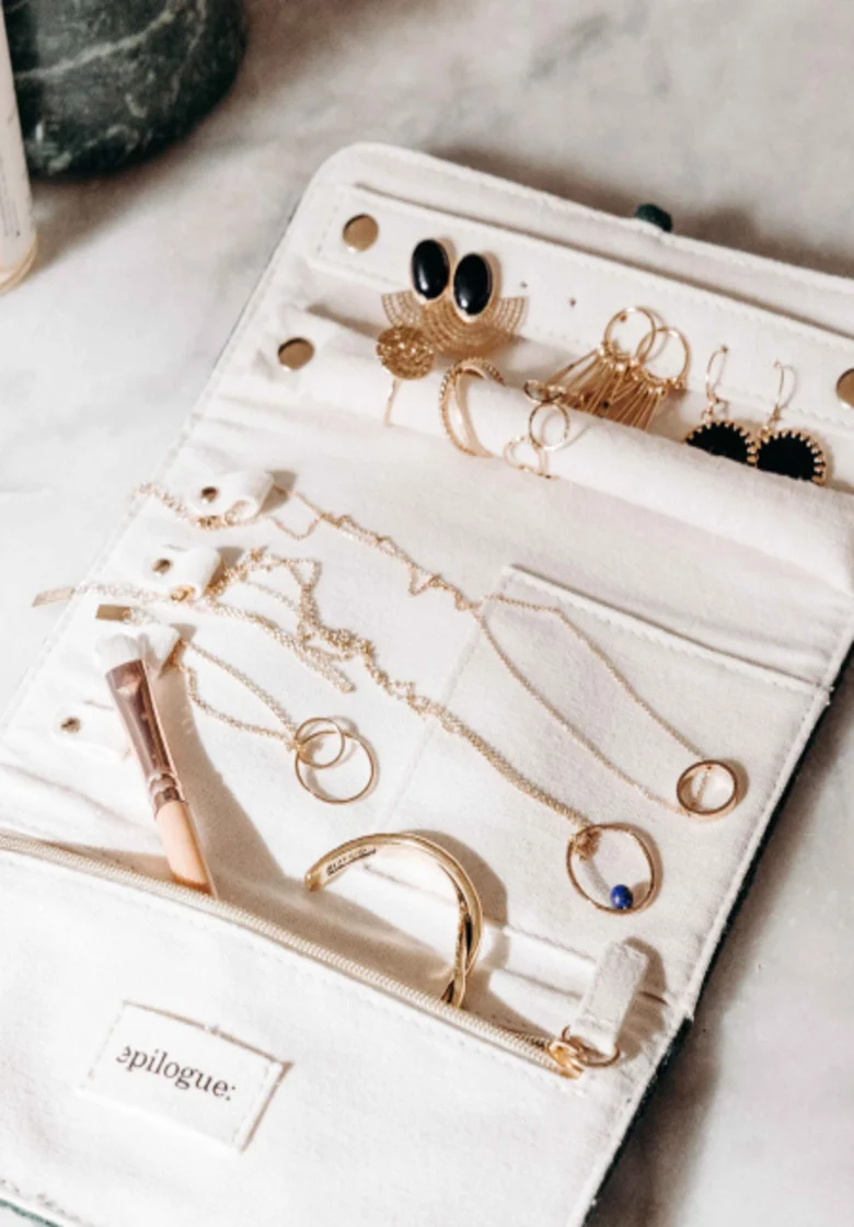 Pochette à Bijoux en Velours