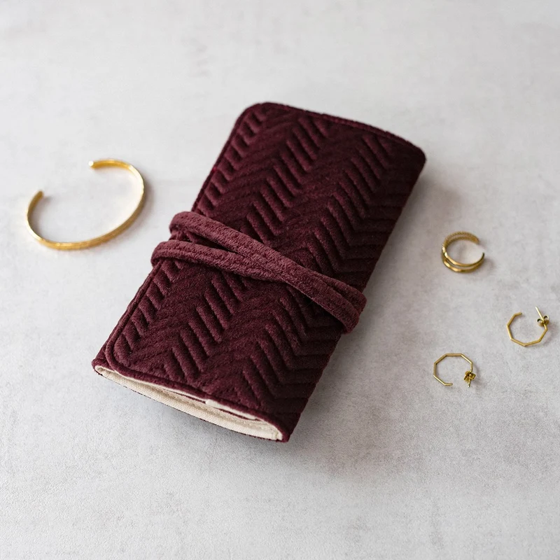 Pochette à Bijoux en Velours
