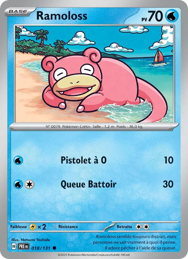 Ramoloss 18/131 — EV08.5 – Évolutions Prismatiques — Carte Pokémon française
