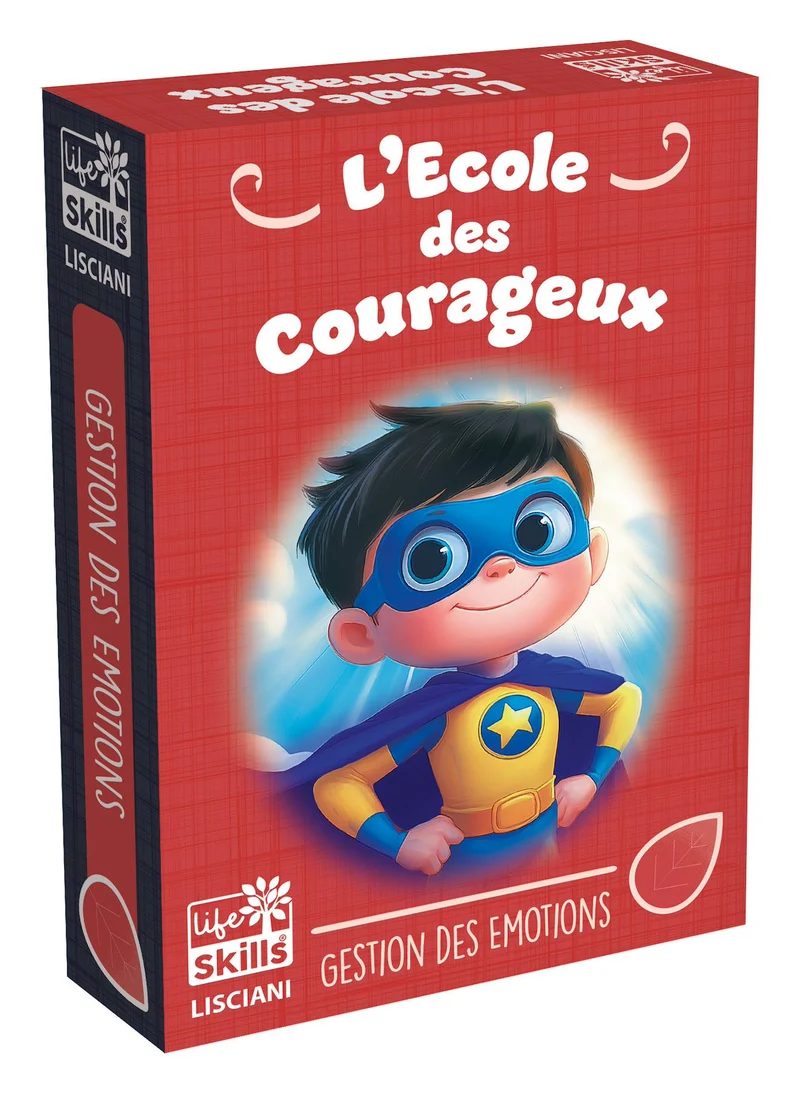 Jeu de cartes pour des enfants courageux - 84 cartes illustrées pour développer la confiance en soi, dès 4 ans multicolore
