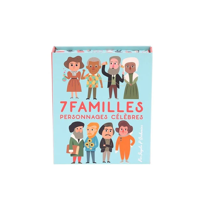 Jeu de 7 familles ingela p.arrhenius blanc
