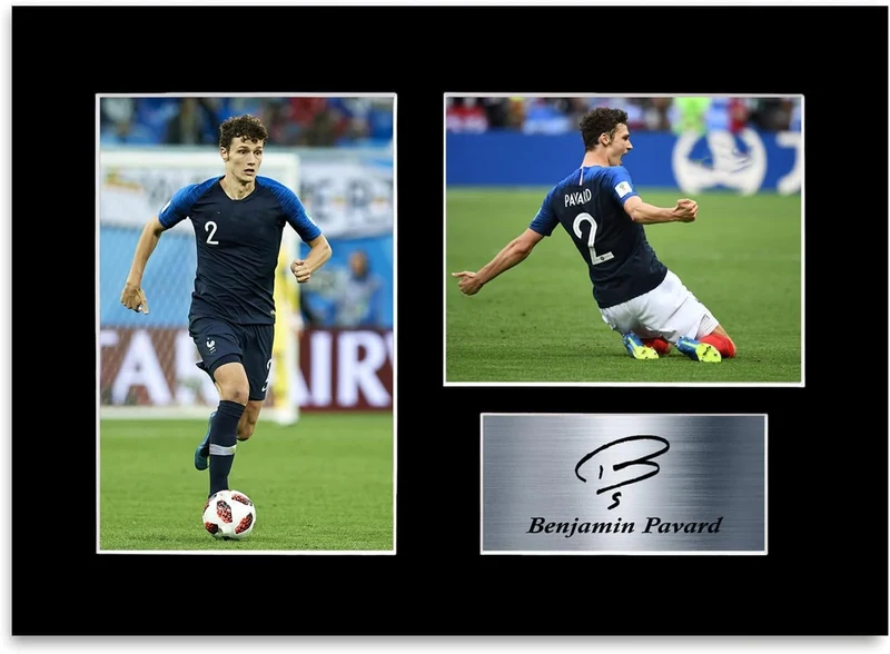 Cadre photo Benjamin Pavard (autographe)